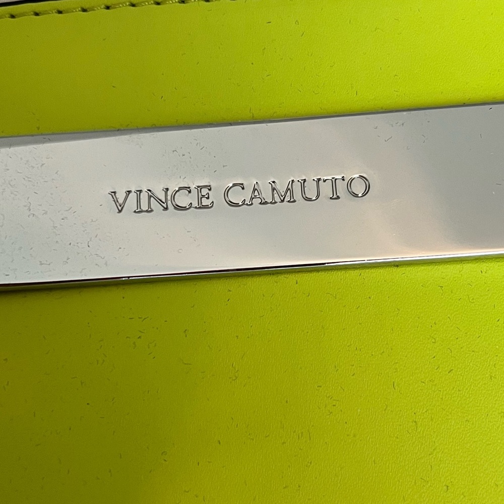 Vince Camuto Jace Neon Green Large Tote - Picture 3 of 6